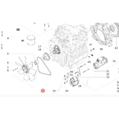 Cinghia Antonio Carraro 47960016