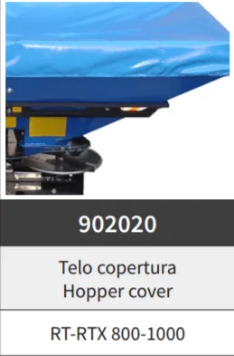 Telo e telaio di copertura